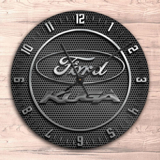 Ford Kuga Vægur Rundt-Clock-Ford-Garage Culture Shop- garage - man cave - merchandise