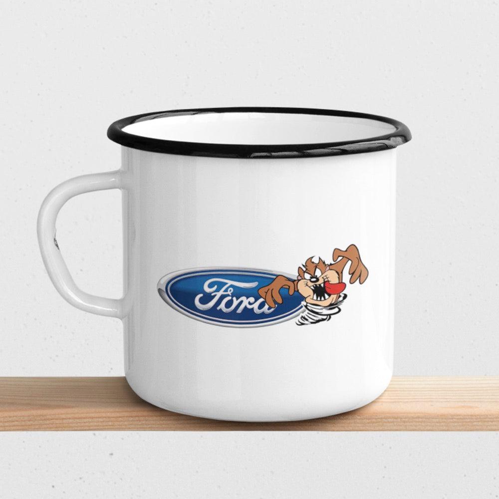 Ford Taz Vintage Emaljekrus-Krus-Ford-Garage Culture Shop- garage - man cave - merchandise
