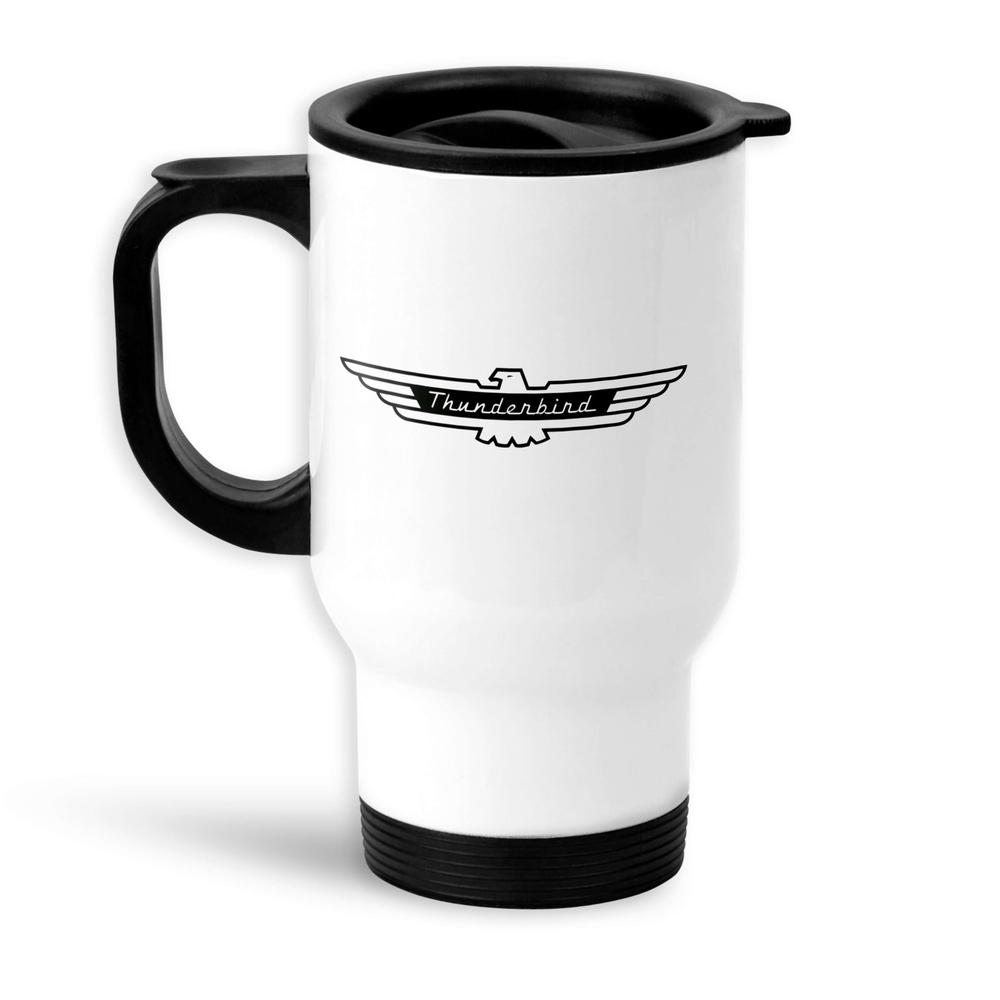 Ford Thunderbird Termokrus Hvidt-Krus-Ford-Garage Culture Shop- garage - man cave - merchandise