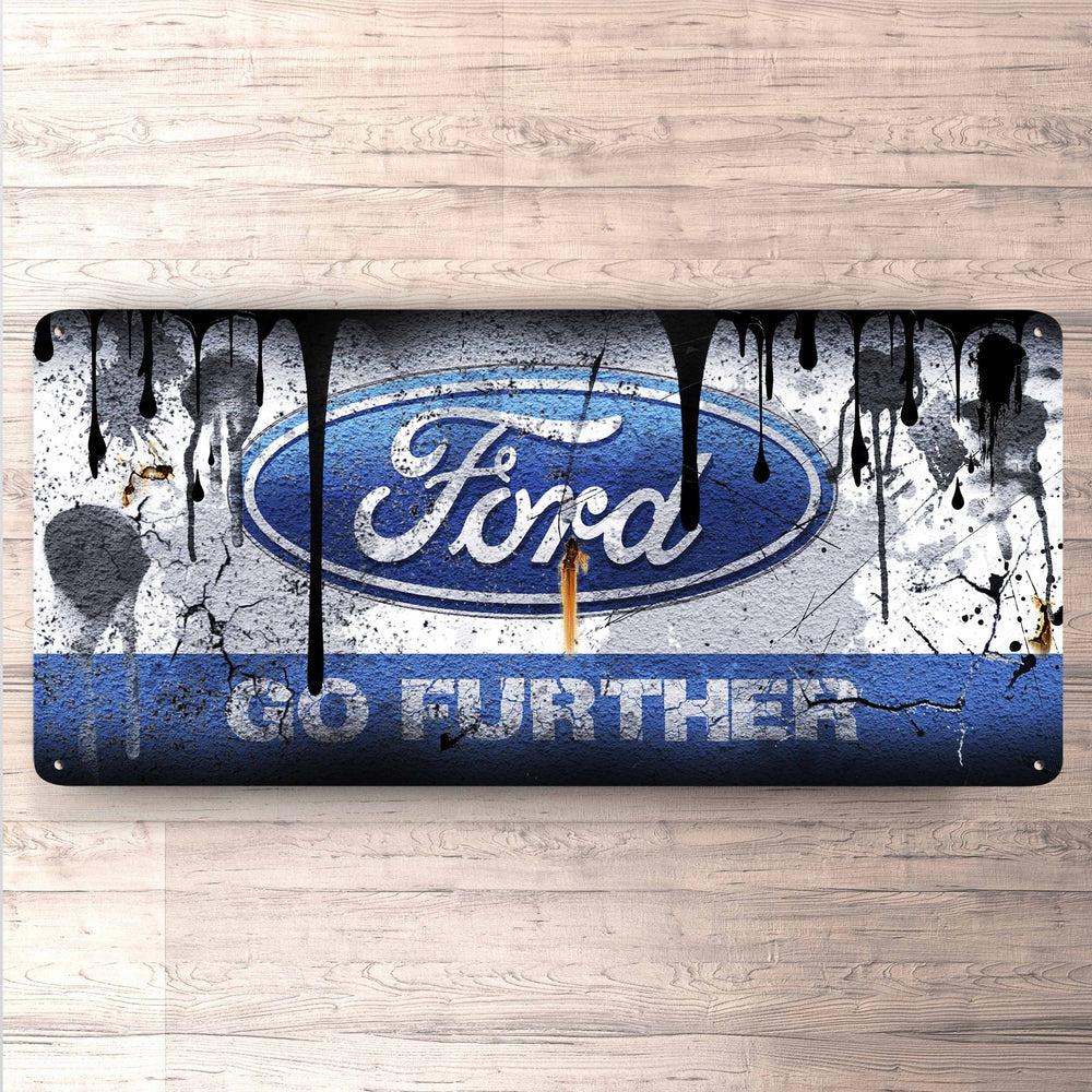 Ford Vintage 30x60cm Skilt-Skilte-Ford-Garage Culture Shop- garage - man cave - merchandise