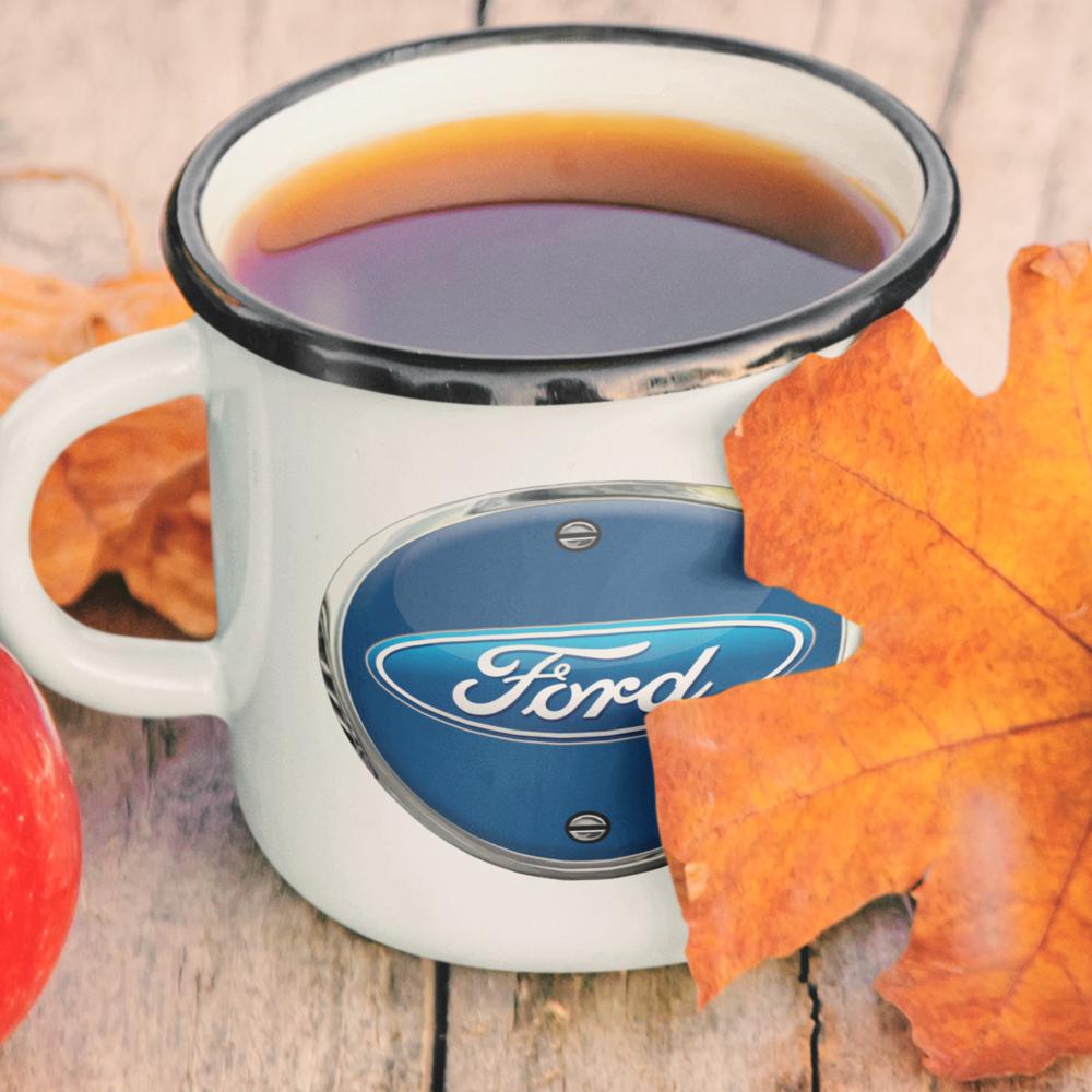 Ford Vintage Emaljekrus-Krus-Ford-Garage Culture Shop- garage - man cave - merchandise