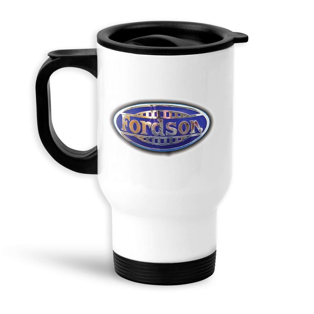 Fordson Termokrus Hvidt-Krus-Fordson-Garage Culture Shop- garage - man cave - merchandise