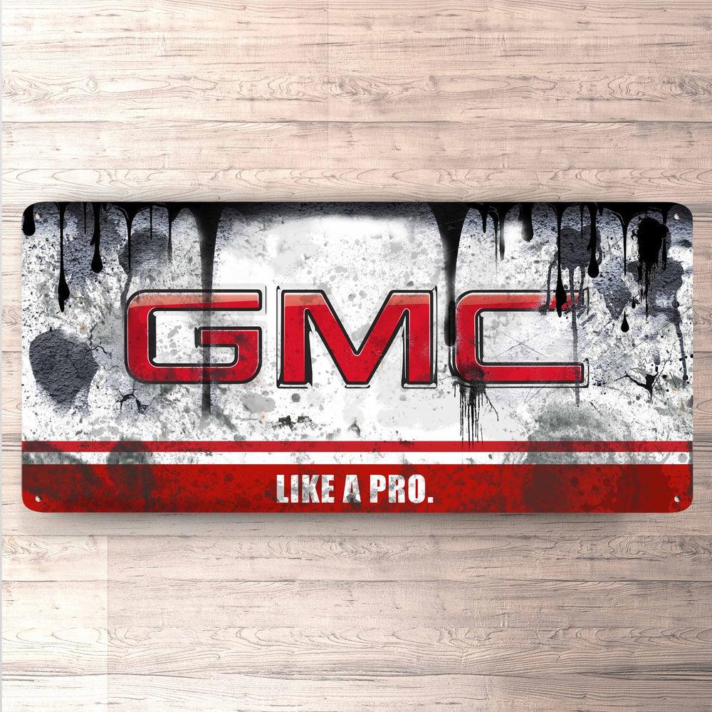 GMC Vintage 30x60cm Skilt-Skilte-GMC-Garage Culture Shop- garage - man cave - merchandise