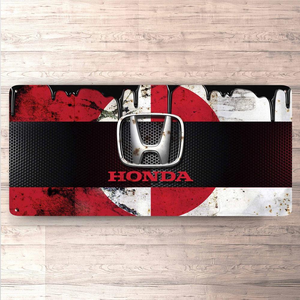 Honda Vintage 30x60cm Skilt-Skilte-Honda-Garage Culture Shop- garage - man cave - merchandise