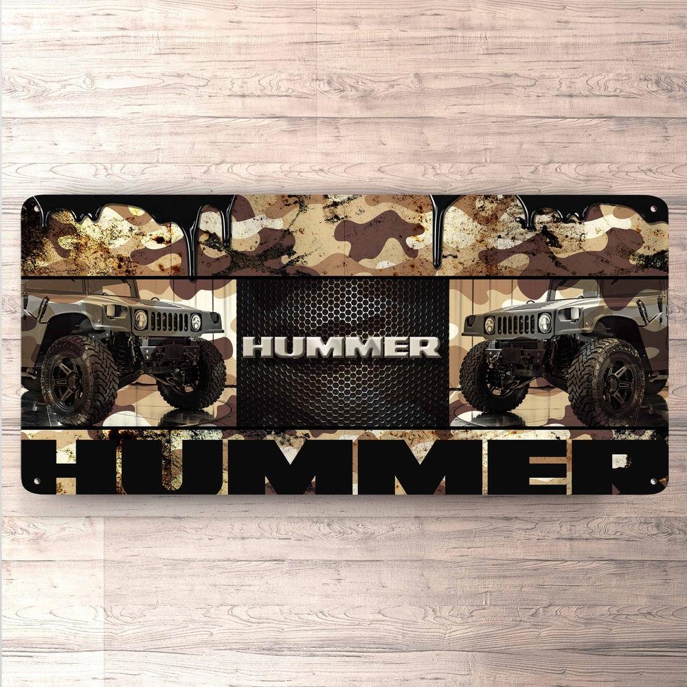 Hummer Vintage 30x60cm Skilt-Skilte-Hummer-Garage Culture Shop- garage - man cave - merchandise