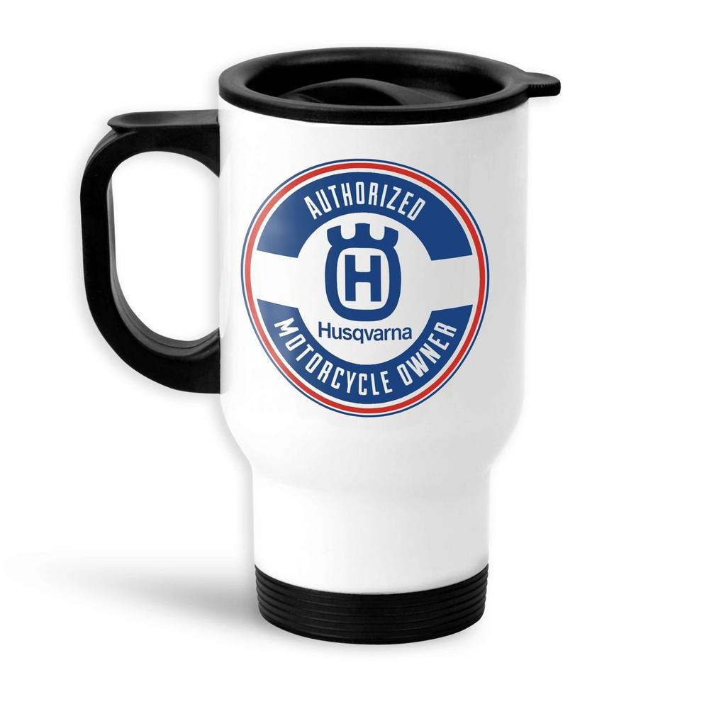 Husqvarna Authorized Motorcycle Owner Termokrus Hvidt-Krus-Husqvarna-Garage Culture Shop- garage - man cave - merchandise