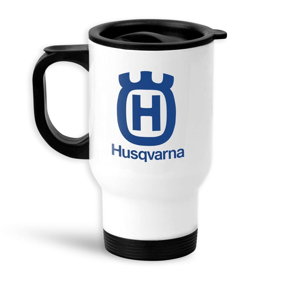 Husqvarna Termokrus Hvidt-Krus-Husqvarna-Garage Culture Shop- garage - man cave - merchandise