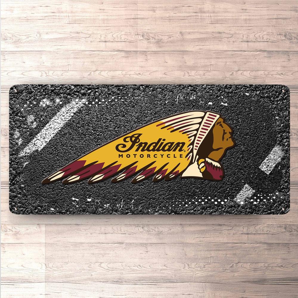 Indian Vintage 30x60cm Skilt-Skilte-Indian-Garage Culture Shop- garage - man cave - merchandise