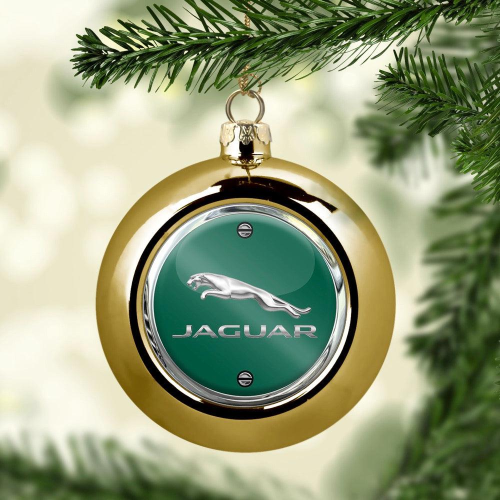 Jaguar Julekugle-Julekugle-Jaguar-Guld-Garage Culture Shop- garage - man cave - merchandise