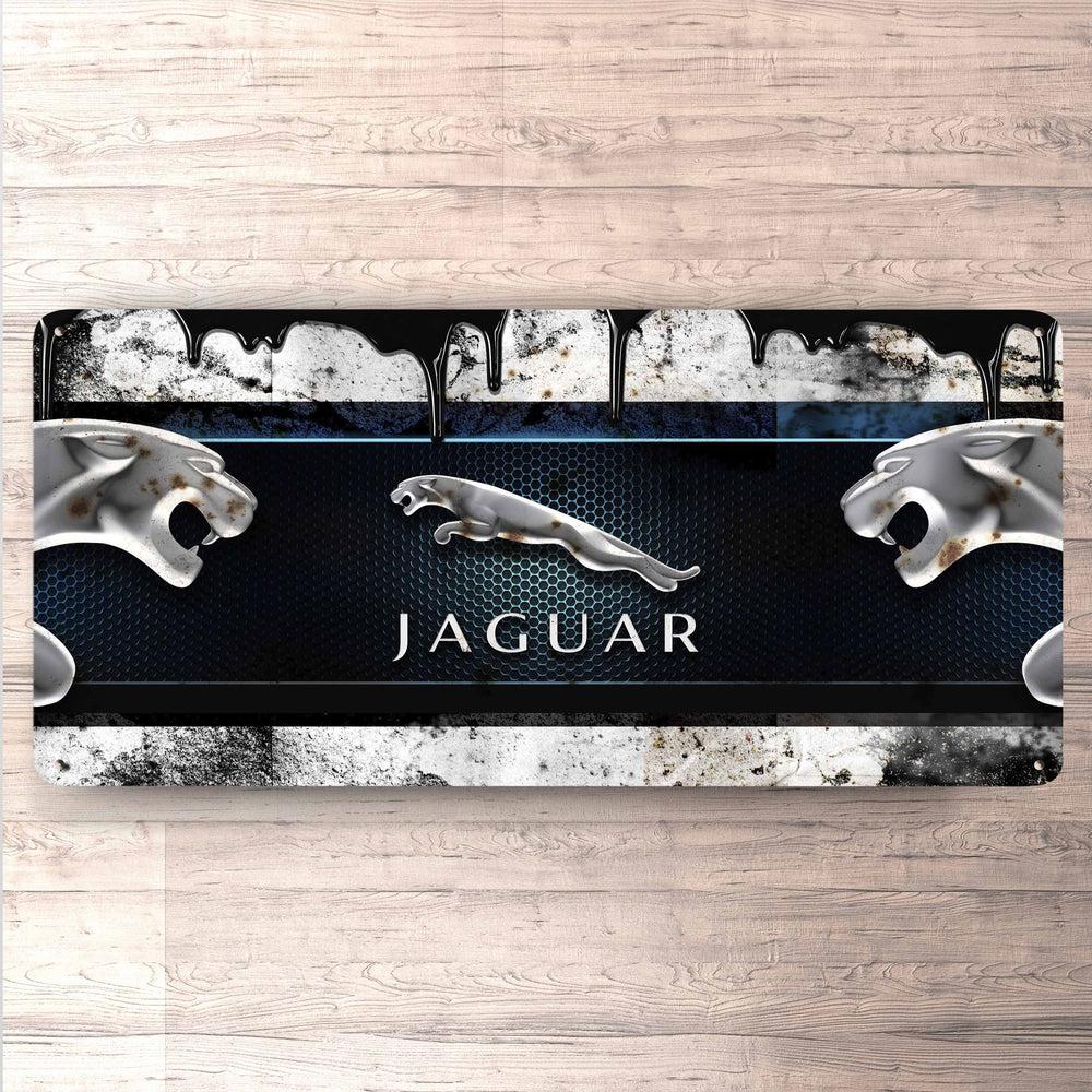 Jaguar Vintage 30x60cm Skilt-Skilte-Jaguar-Garage Culture Shop- garage - man cave - merchandise