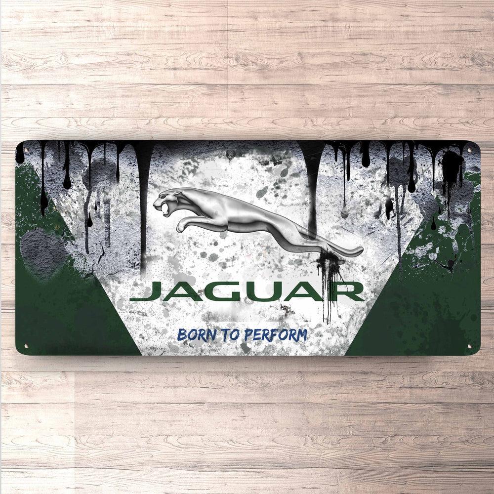 Jaguar Vintage 30x60cm Skilt-Skilte-Jaguar-Garage Culture Shop- garage - man cave - merchandise