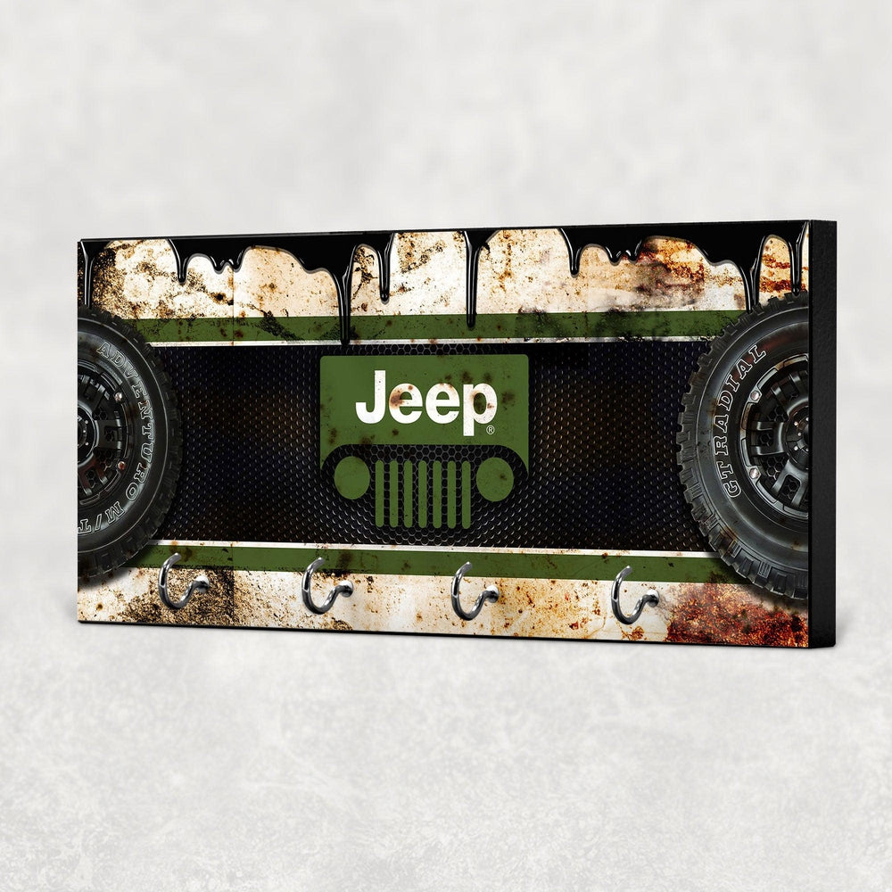 Jeep Vintage Nøgleholdere-Nøgleholdere-Jeep-Garage Culture Shop- garage - man cave - merchandise