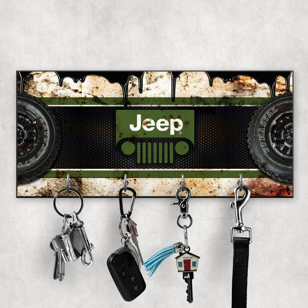 Jeep Vintage Nøgleholdere-Nøgleholdere-Jeep-Garage Culture Shop- garage - man cave - merchandise