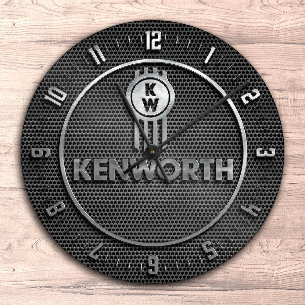 Kenworth Vægur Rundt-Clock-Kenworth-Garage Culture Shop- garage - man cave - merchandise