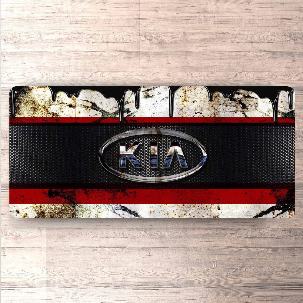 Kia Vintage 30x60cm Skilt-Skilte-Kia-Garage Culture Shop- garage - man cave - merchandise