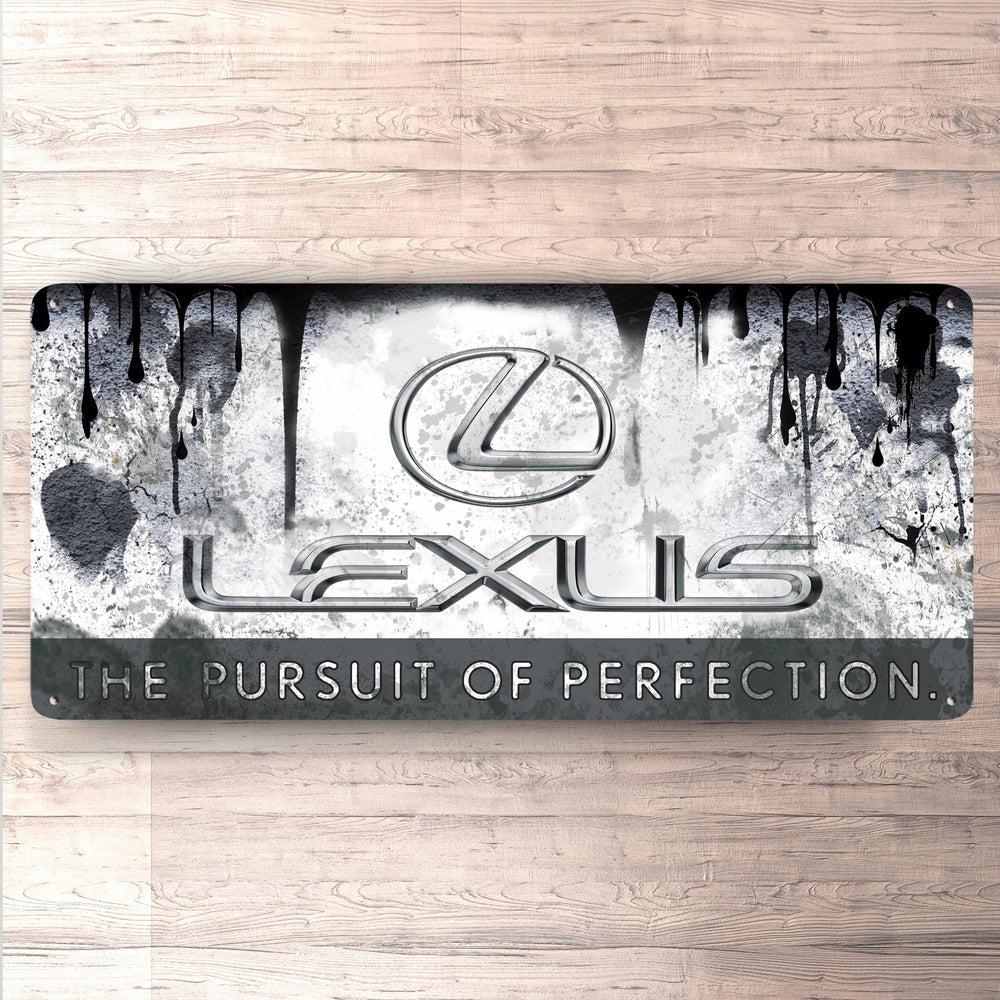 Lexus Vintage 30x60cm Skilt-Skilte-Lexus-Garage Culture Shop- garage - man cave - merchandise