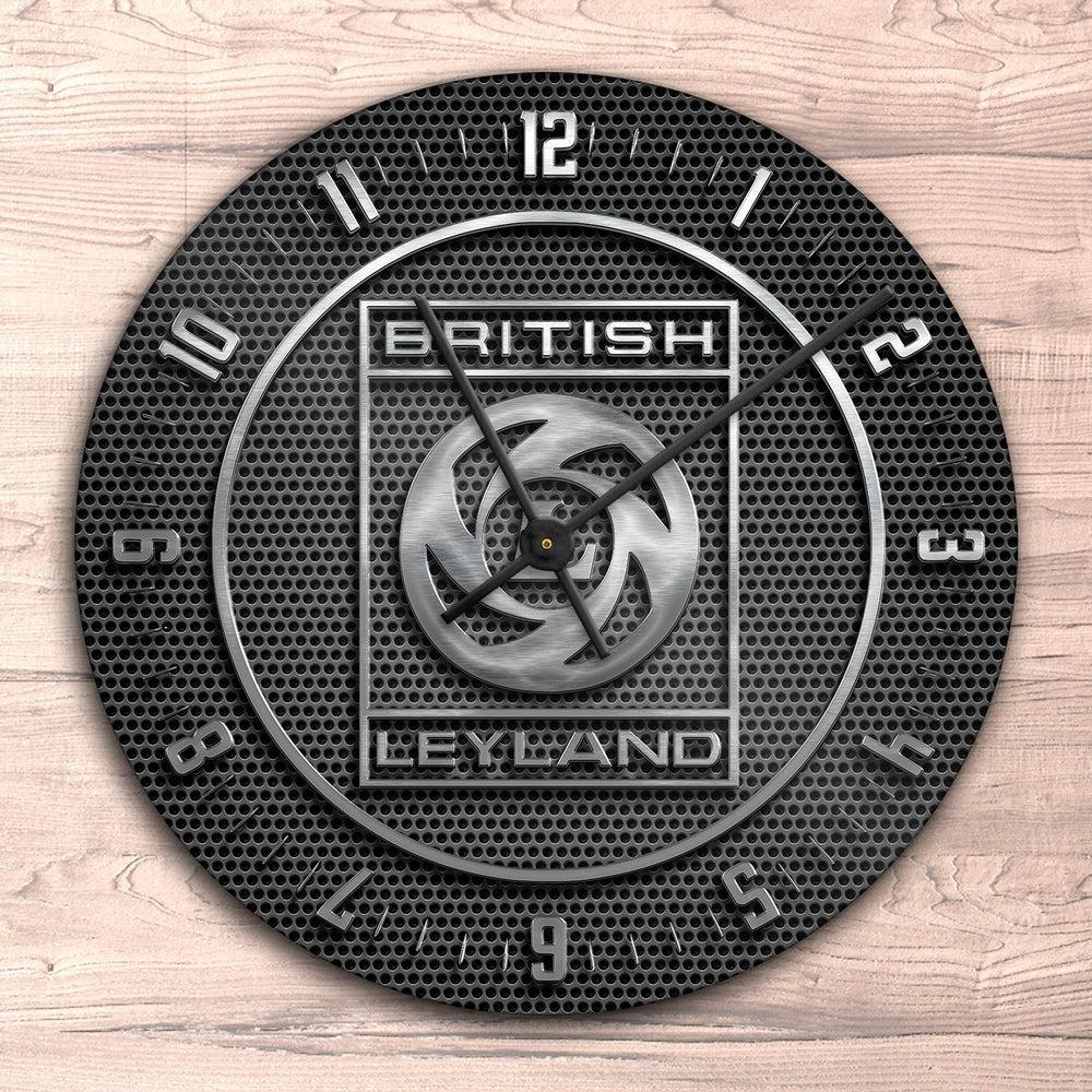 Leyland Vægur Rundt-Clock-Leyland-Garage Culture Shop- garage - man cave - merchandise
