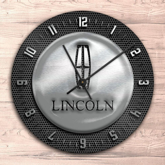 Lincoln Vægur Rundt-Clock-Lincoln-Garage Culture Shop- garage - man cave - merchandise