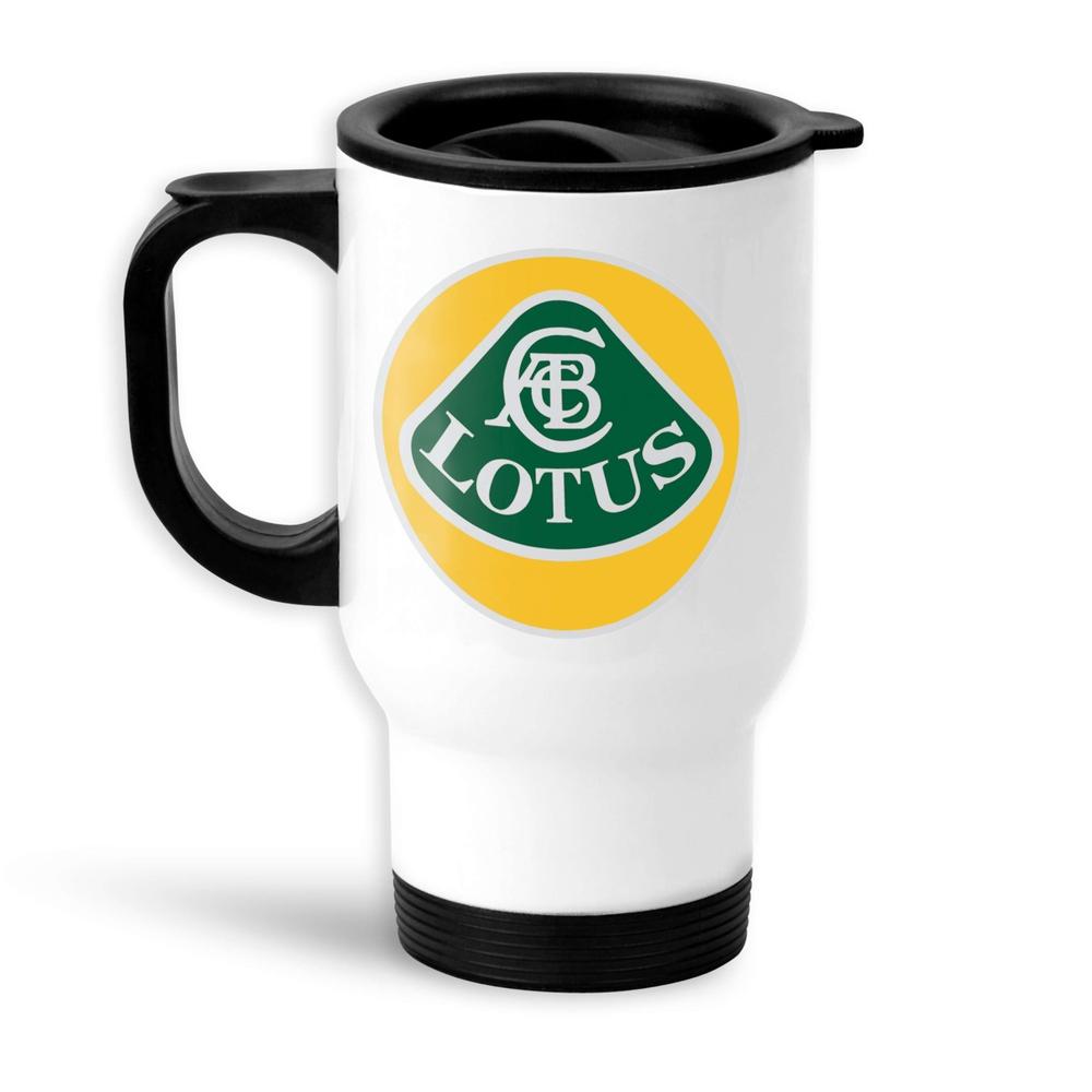 Lotus 7 Termokrus Hvidt-Krus-Lotus-Garage Culture Shop- garage - man cave - merchandise
