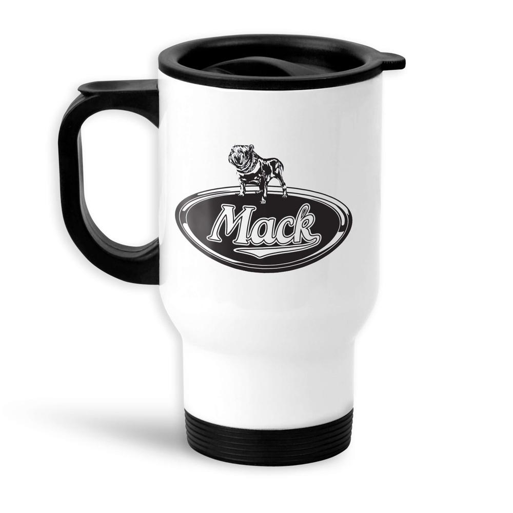 Mack Termokrus Hvidt-Krus-Mack-Garage Culture Shop- garage - man cave - merchandise