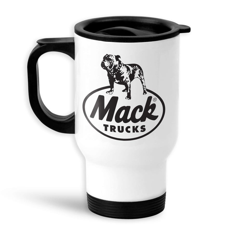 Mack Termokrus Hvidt-Krus-Mack-Garage Culture Shop- garage - man cave - merchandise