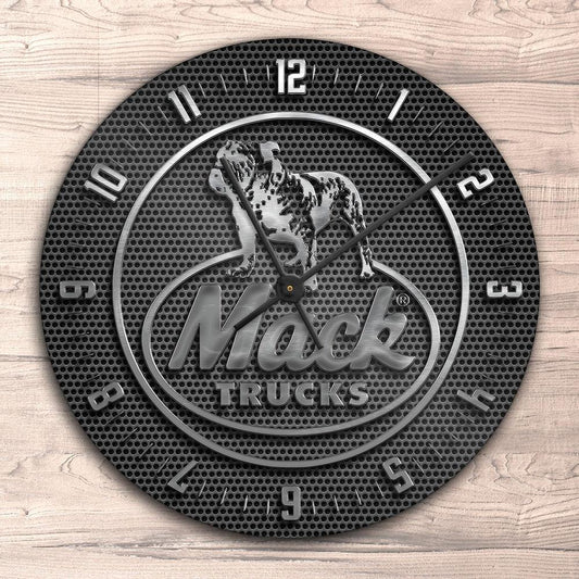 Mack Vægur Rundt-Clock-Mack-Garage Culture Shop- garage - man cave - merchandise