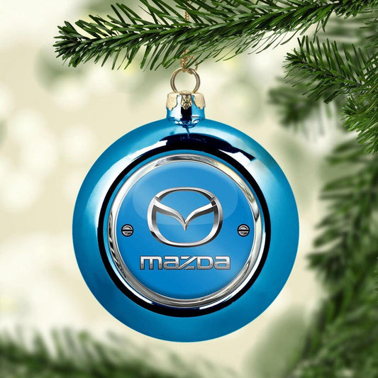 Mazda Julekugle-Julekugle-Mazda-Blå-Garage Culture Shop- garage - man cave - merchandise