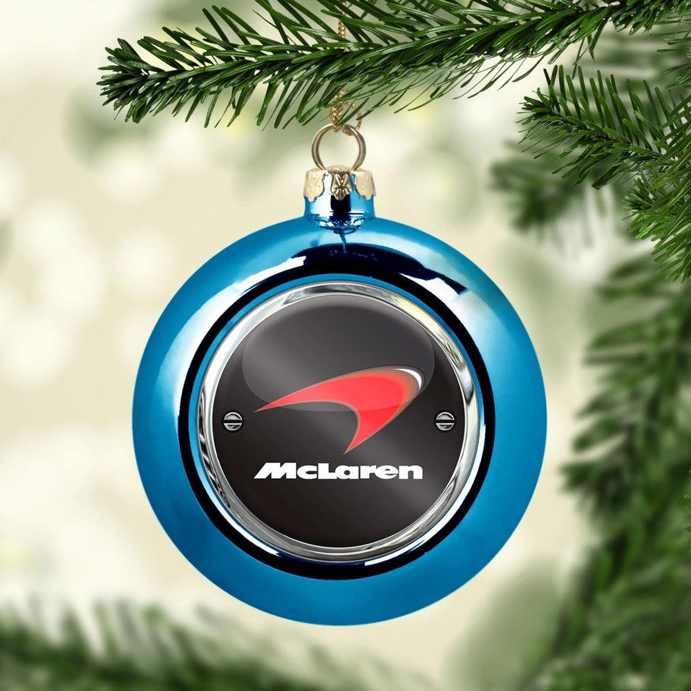 McLaren Julekugle-Julekugle-McLaren-Blå-Garage Culture Shop- garage - man cave - merchandise