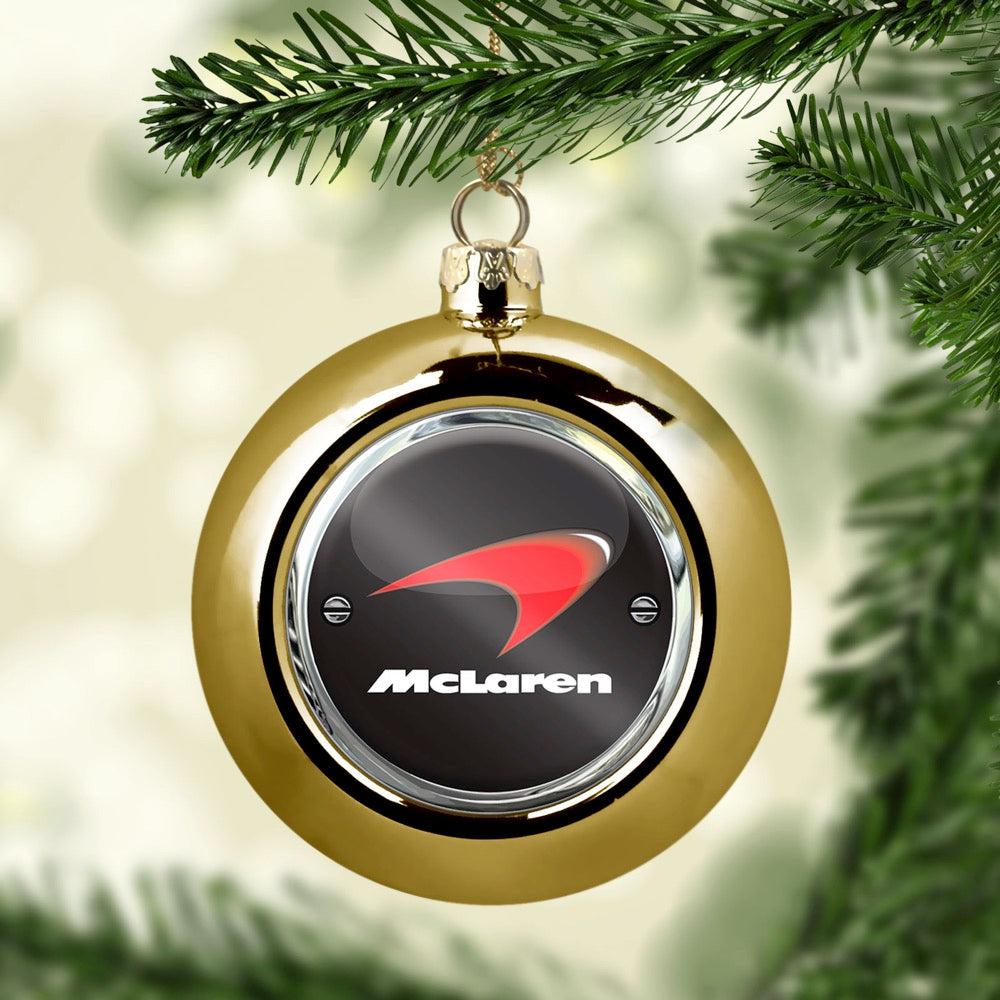 McLaren Julekugle-Julekugle-McLaren-Guld-Garage Culture Shop- garage - man cave - merchandise