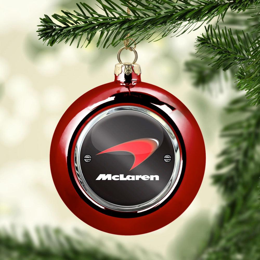 McLaren Julekugle-Julekugle-McLaren-Rød-Garage Culture Shop- garage - man cave - merchandise