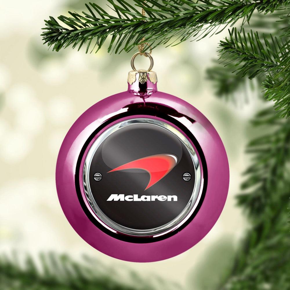 McLaren Julekugle-Julekugle-McLaren-Lyserød Pink-Garage Culture Shop- garage - man cave - merchandise