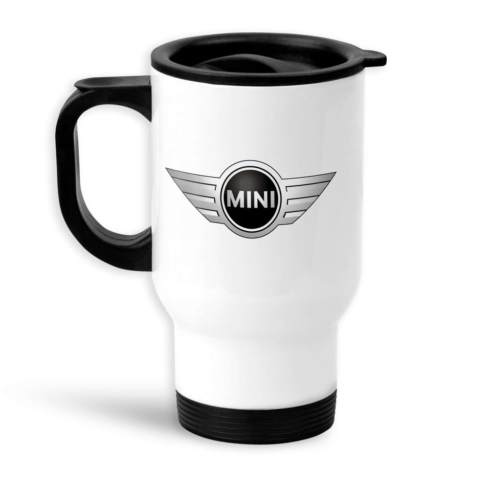 Mini Termokrus Hvidt-Krus-Mini-Garage Culture Shop- garage - man cave - merchandise