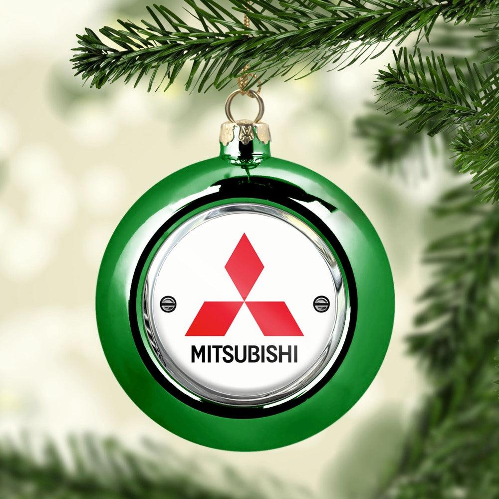 Mitsubishi Julekugle-Julekugle-Mitsubishi-Grøn-Garage Culture Shop- garage - man cave - merchandise