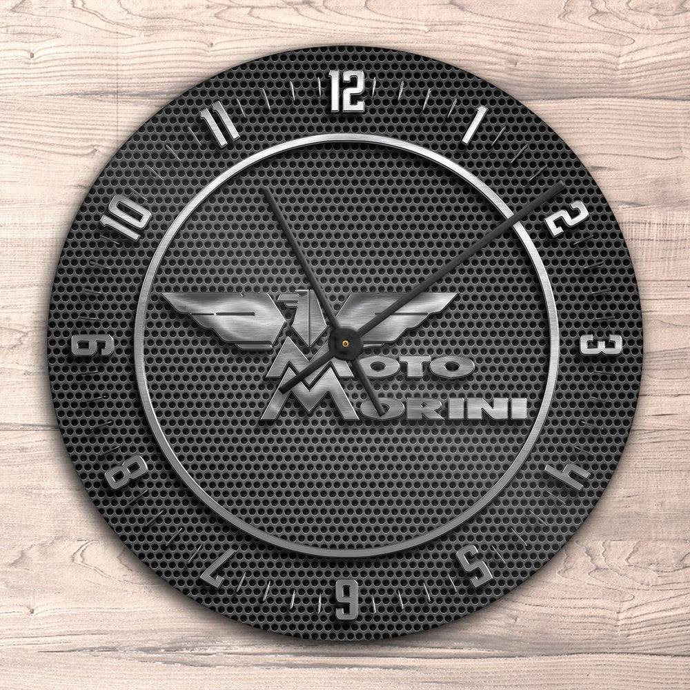 Moto Morini Vægur Rundt-Clock-Moto Morini-Garage Culture Shop- garage - man cave - merchandise