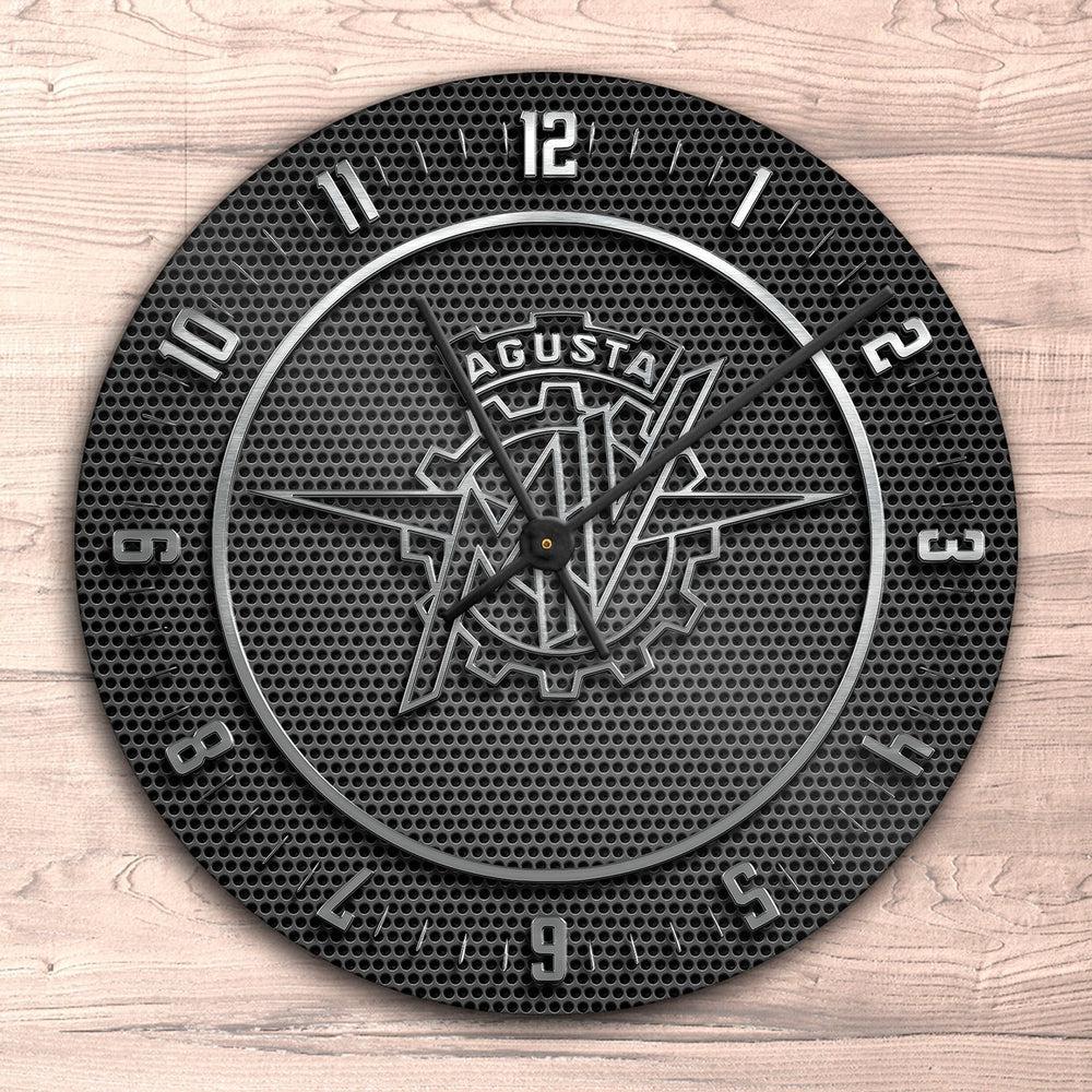 Mv Agusta Vægur Rundt-Clock-MV Agusta-Garage Culture Shop- garage - man cave - merchandise