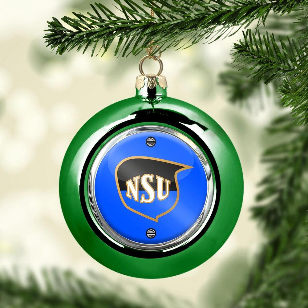 NSU Julekugle-Julekugle-NSU-Grøn-Garage Culture Shop- garage - man cave - merchandise
