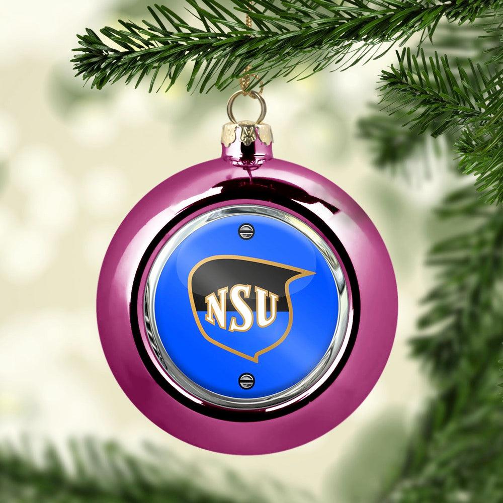 NSU Julekugle-Julekugle-NSU-Lyserød Pink-Garage Culture Shop- garage - man cave - merchandise