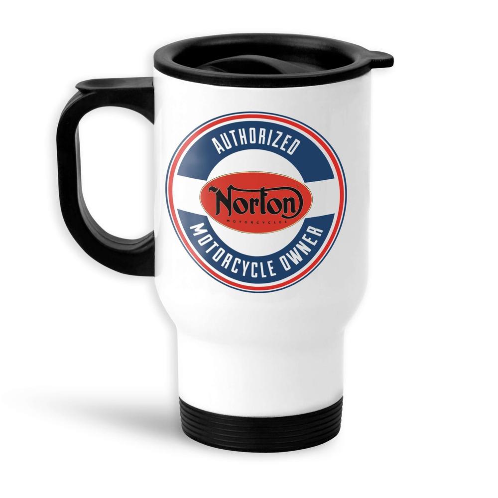 Norton Authorized Motorcycle Owner Termokrus Hvidt-Krus-Norton-Garage Culture Shop- garage - man cave - merchandise