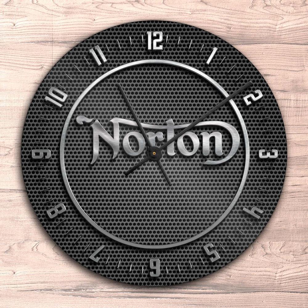 Norton Vægur Rundt-Clock-Norton-Garage Culture Shop- garage - man cave - merchandise
