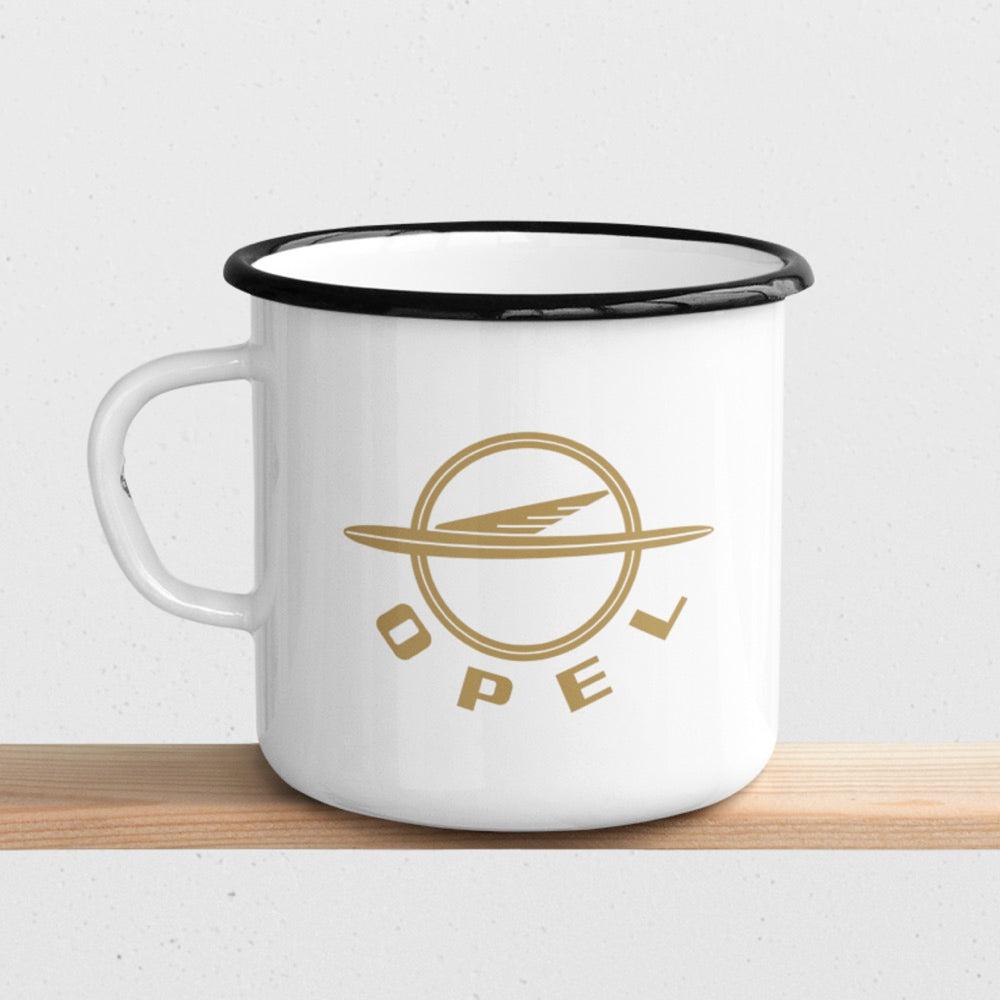 Opel 1954 – 1959 Emaljekrus-Krus-Opel-Garage Culture Shop- garage - man cave - merchandise
