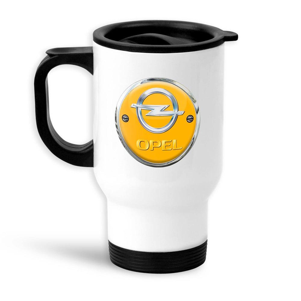 Opel Termokrus Hvidt-Krus-Opel-Garage Culture Shop- garage - man cave - merchandise