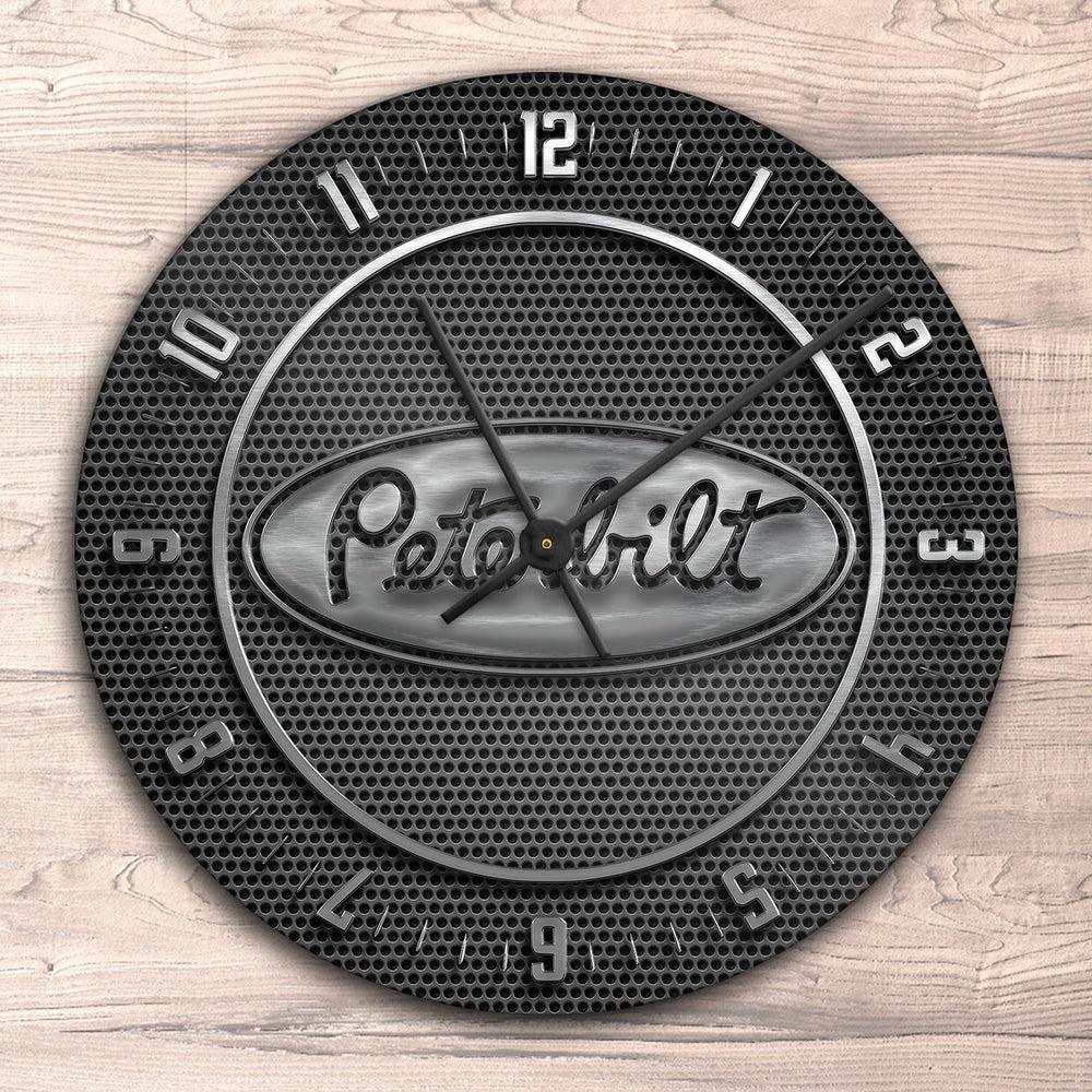 Peterbilt Vægur Rundt-Clock-Peterbilt-Garage Culture Shop- garage - man cave - merchandise