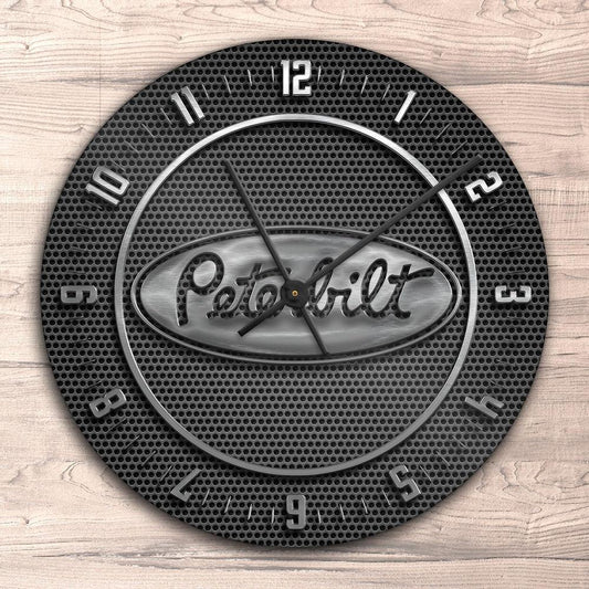 Peterbilt Vægur Rundt-Clock-Peterbilt-Garage Culture Shop- garage - man cave - merchandise