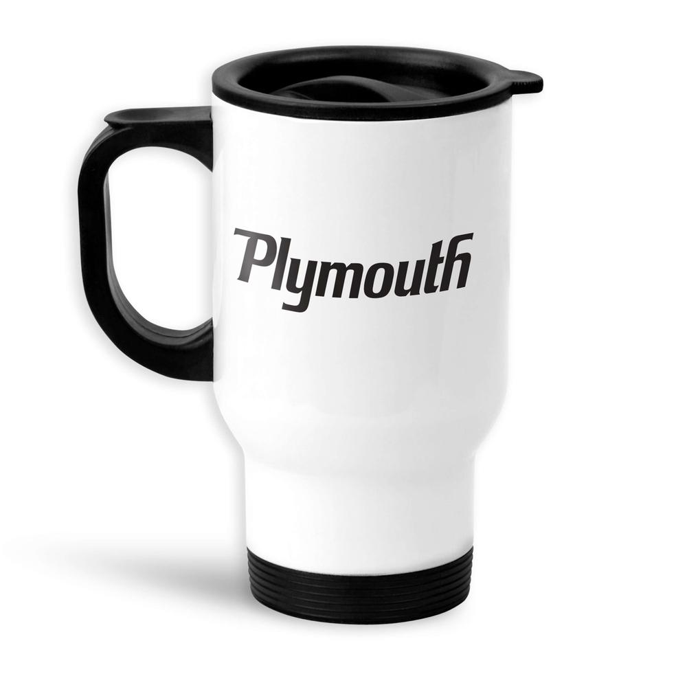 Plymouth Termokrus Hvidt-Krus-Plymouth-Garage Culture Shop- garage - man cave - merchandise