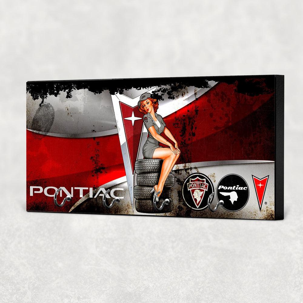 Pontiac Pin-Up Vintage Nøgleholdere-Nøgleholdere-Pontiac-Garage Culture Shop- garage - man cave - merchandise