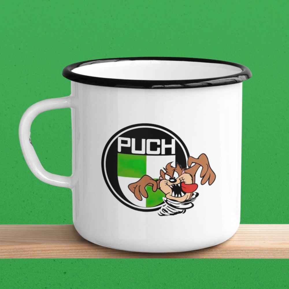 Puch Taz Vintage Emaljekrus-Krus-Puch-Garage Culture Shop- garage - man cave - merchandise