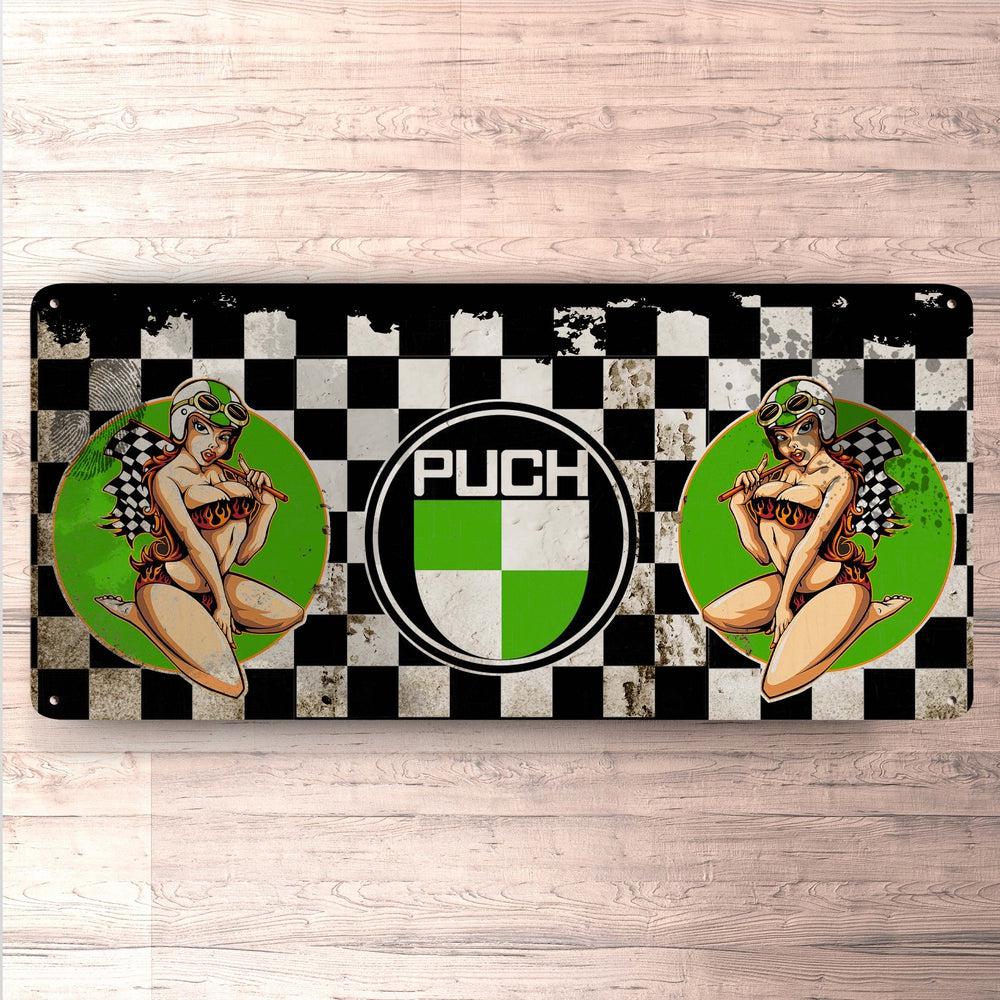 Puch Vintage 30x60cm Skilt-Skilte-Puch-Garage Culture Shop- garage - man cave - merchandise