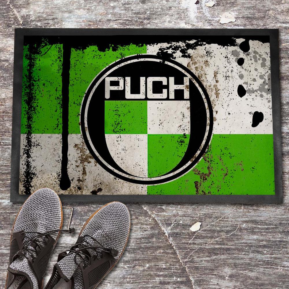 Puch Vintage Dørmåtte-Dørmåtte-Puch-Garage Culture Shop- garage - man cave - merchandise