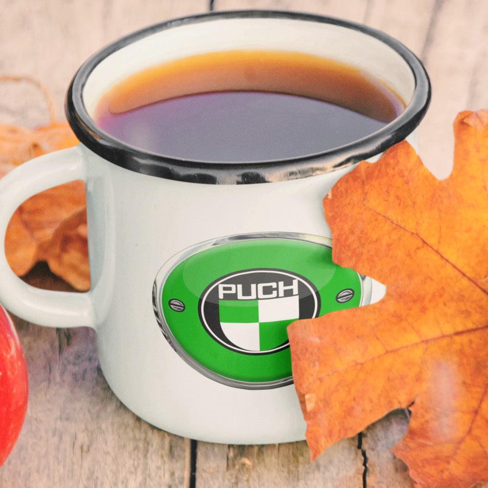 Puch Vintage Emaljekrus-Krus-Puch-Garage Culture Shop- garage - man cave - merchandise