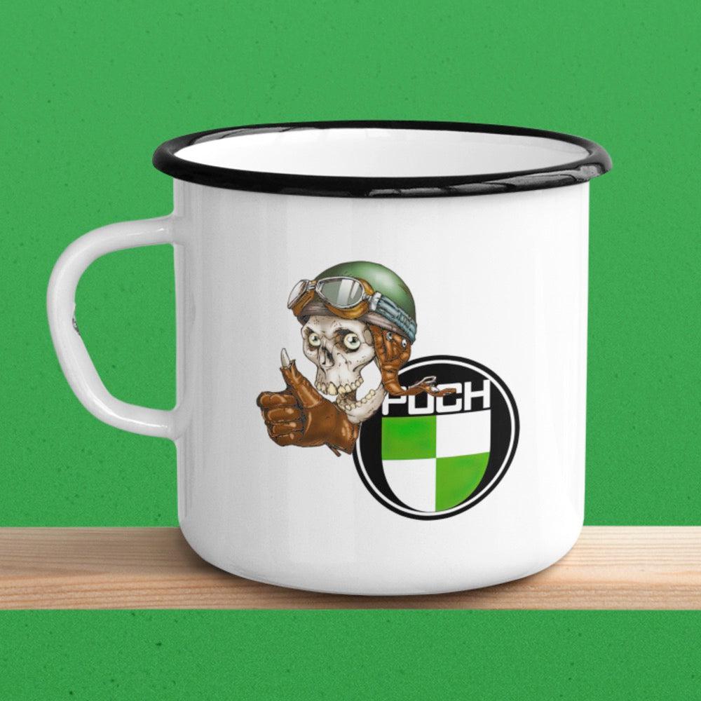 Puch Vintage Emaljekrus-Krus-Puch-Garage Culture Shop- garage - man cave - merchandise